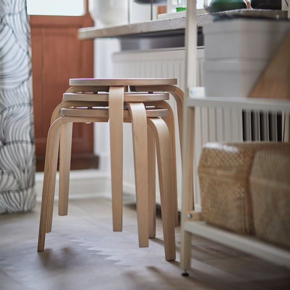 IKEA KYRRE Stool, birch - Picture 7 of 14